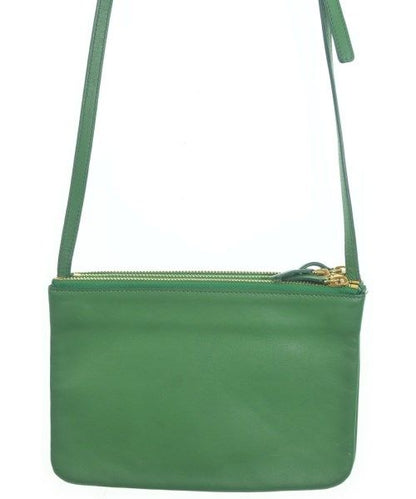 Celine Trio Small Leather Shoulder Bag Green — view 2