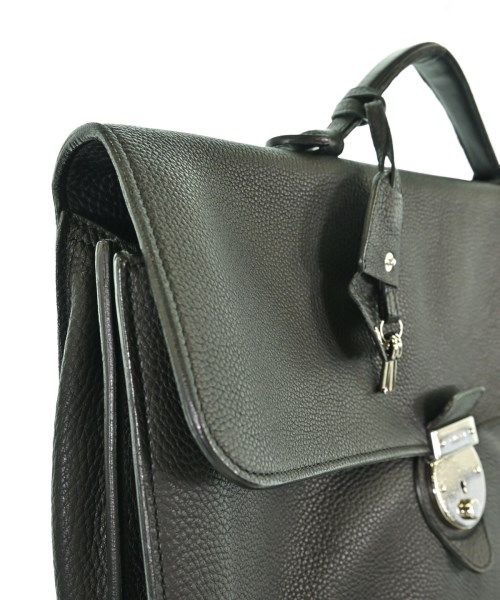 Gucci Leather Briefcase Business Bag Black — view 6