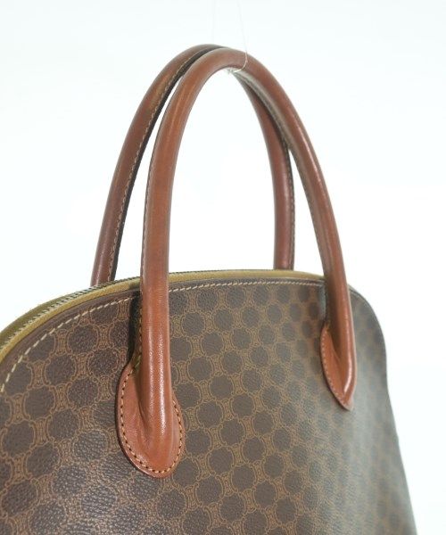 Celine Macadam Pattern Handbag Brown — view 5