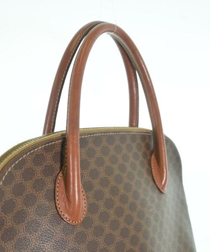 Celine Macadam Pattern Handbag Brown — view 5