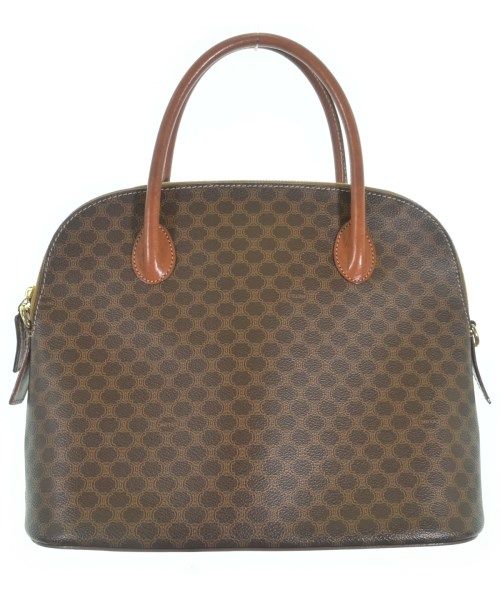 Celine Macadam Pattern Handbag Brown