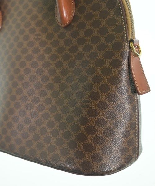 Celine Macadam Pattern Handbag Brown — view 7