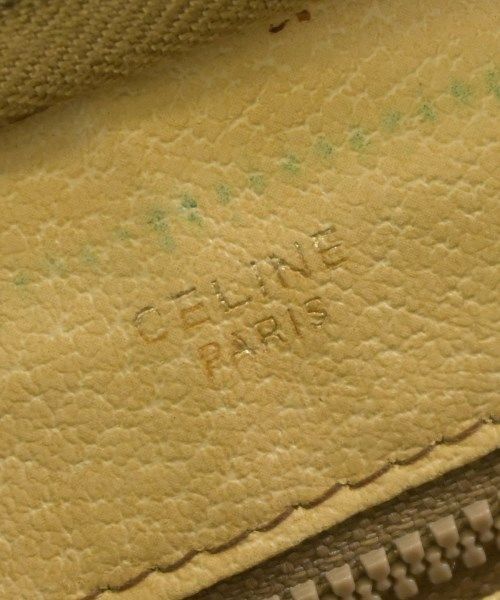 Celine Macadam Pattern Clutch Bag Brown — view 4