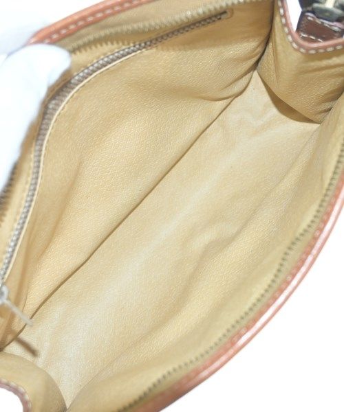 Celine Macadam Pattern Clutch Bag Brown — view 3