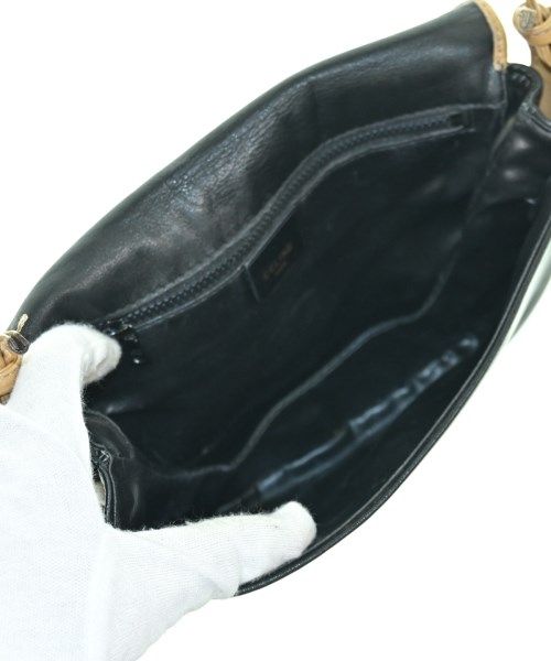 Celine Leather Shoulder Bag Brown — view 4