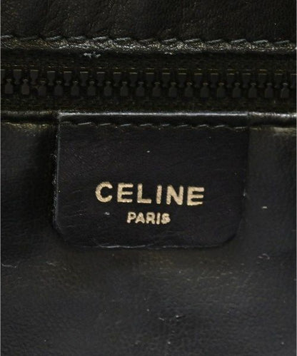 Celine Leather Shoulder Bag Brown — view 5