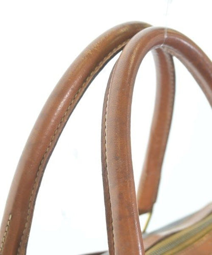 Celine Macadam Pattern Mini Boston Bag Brown — view 6