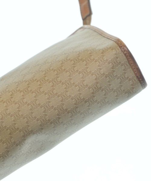 Celine Macadam Pattern Clutch Bag Beige — view 8