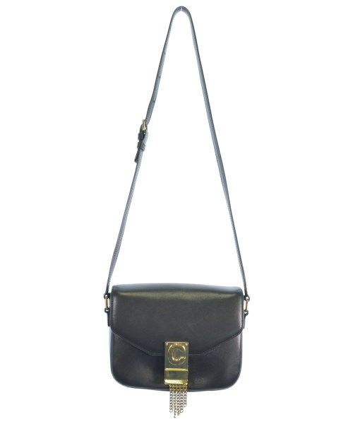 Celine Small Pampille C Shoulder Bag Black — view 3
