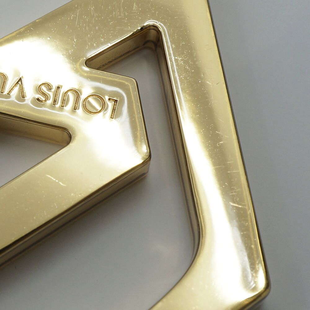 Louis Vuitton Key Ring Super Flat Takashi Murakami Gold Metal Key Holder — view 6