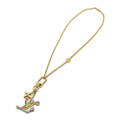 Louis Vuitton Necklace Super Flat Takashi Murakami Metal Gold — view 2