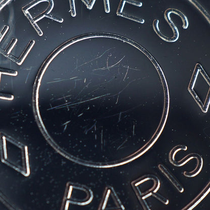 Hermes Sellier Earrings Silver — view 5