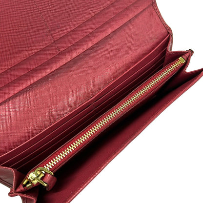 Prada Wallet Pink Ribbon Leather — view 4