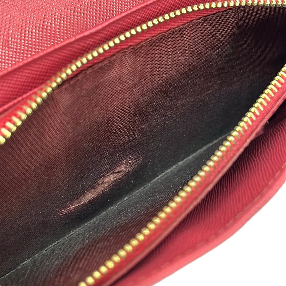 Prada Wallet Pink Ribbon Leather — view 5