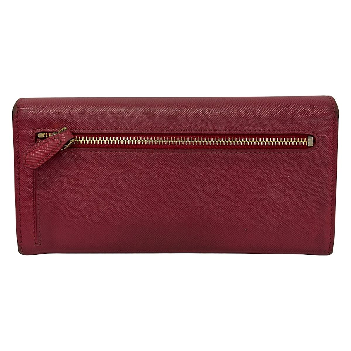 Prada Wallet Pink Ribbon Leather — view 2