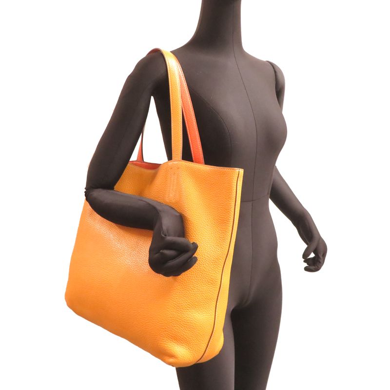Hermes Tote Bag Yellow — view 8