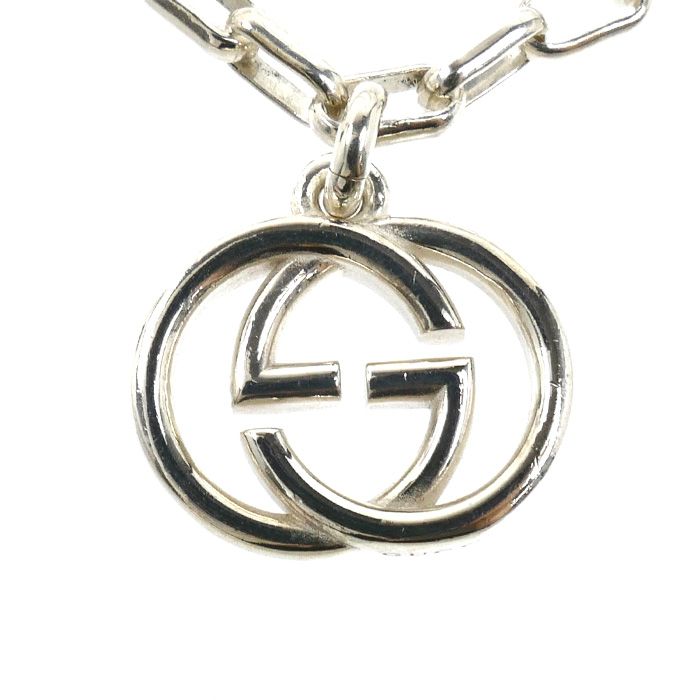 Gucci 925 Sterling Silver Interlocking G Bracelet 21 — view 3