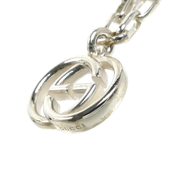 Gucci 925 Sterling Silver Interlocking G Bracelet 21 — view 4