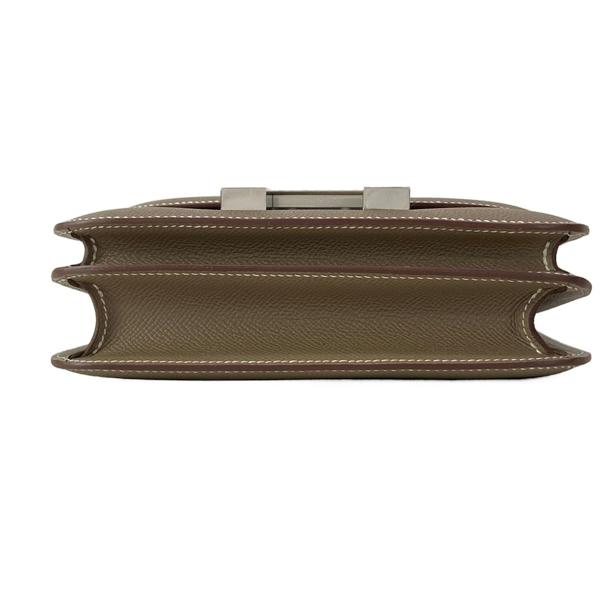 Hermes Shoulder Bag Constance Miroir 18 Etoupe Silver — view 5