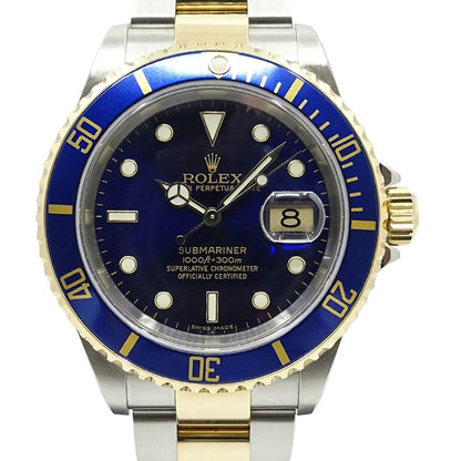 Rolex Submariner Date 40 Blue Sub SS YG Dial