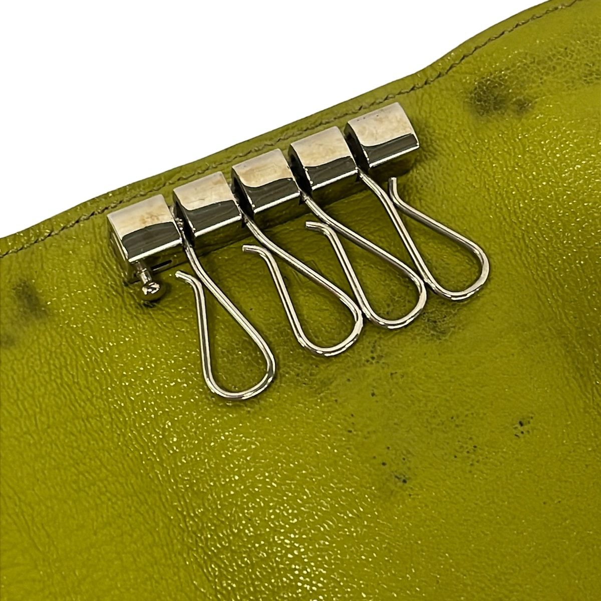 Hermes Key Case Bearn Khaki Hook Key Holder — view 4