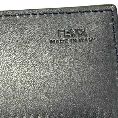 Fendi Wallet by the Way Navy Leather — view 6