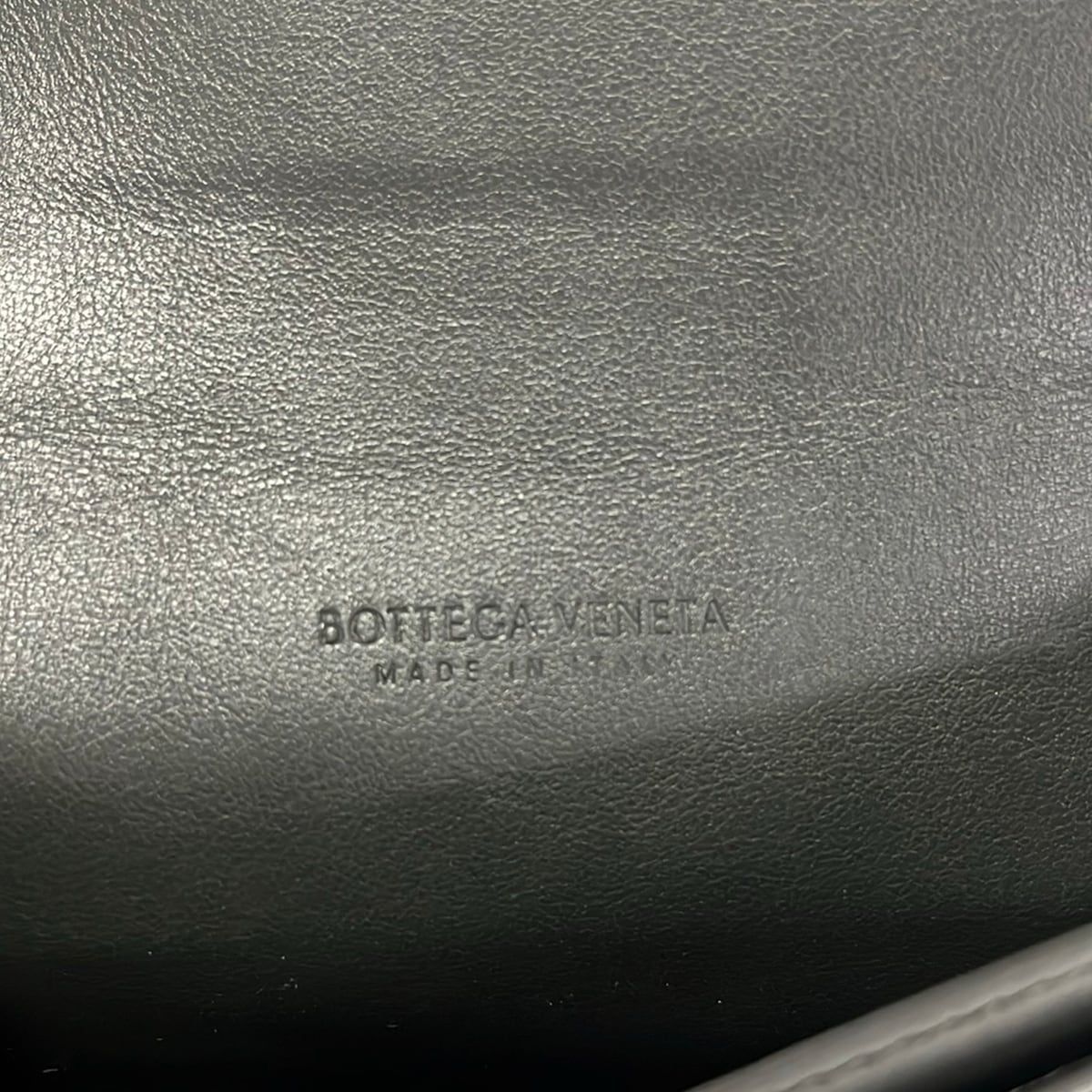 Bottega Veneta Card Case Cassette Dark Gray — view 5