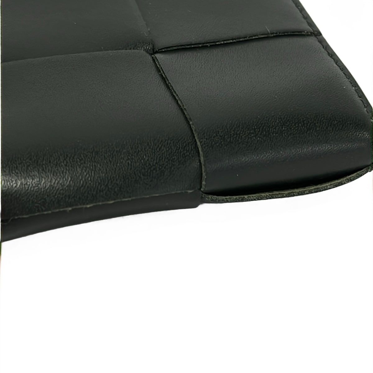 Bottega Veneta Card Case Cassette Dark Gray — view 6