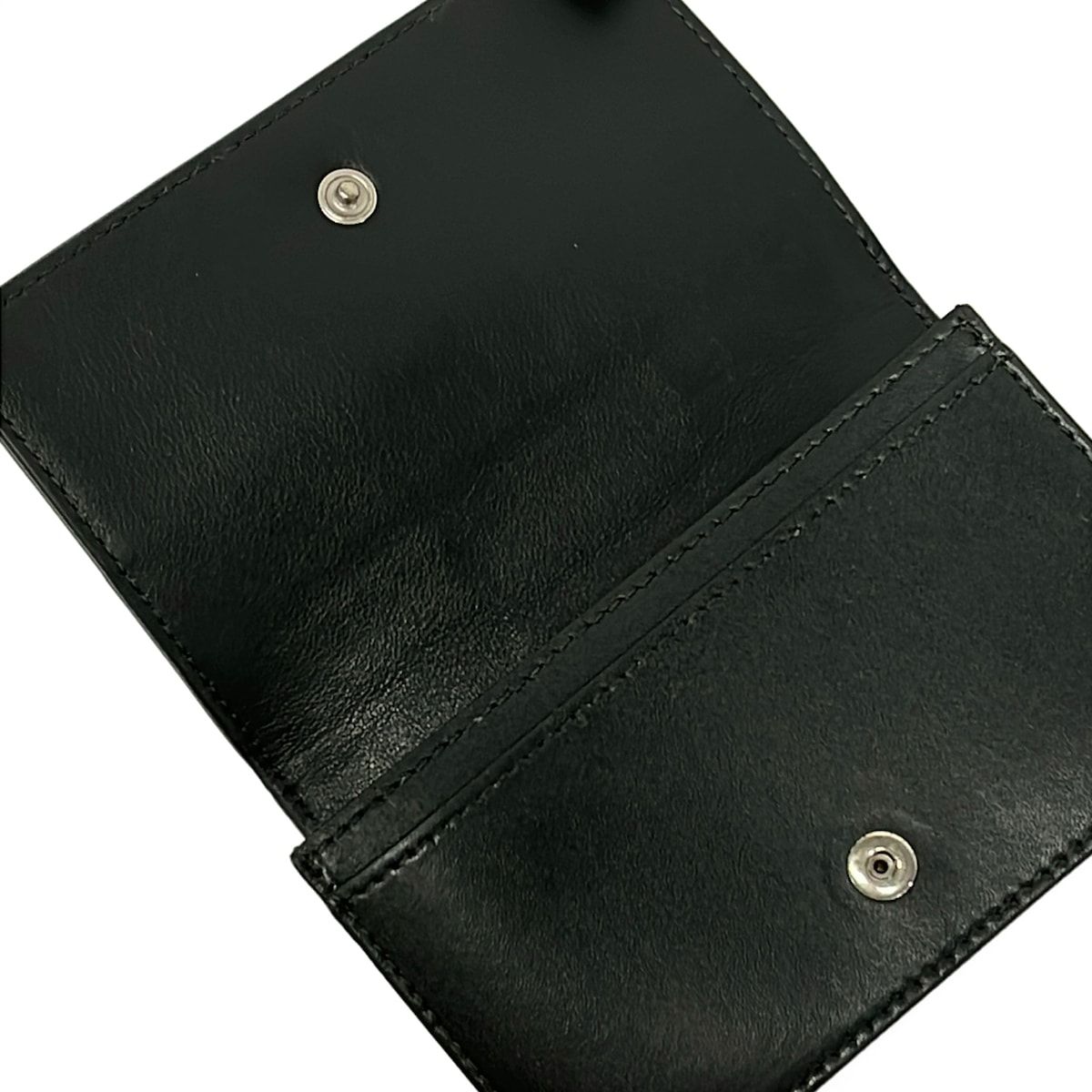 Bottega Veneta Card Case Cassette Dark Gray — view 3