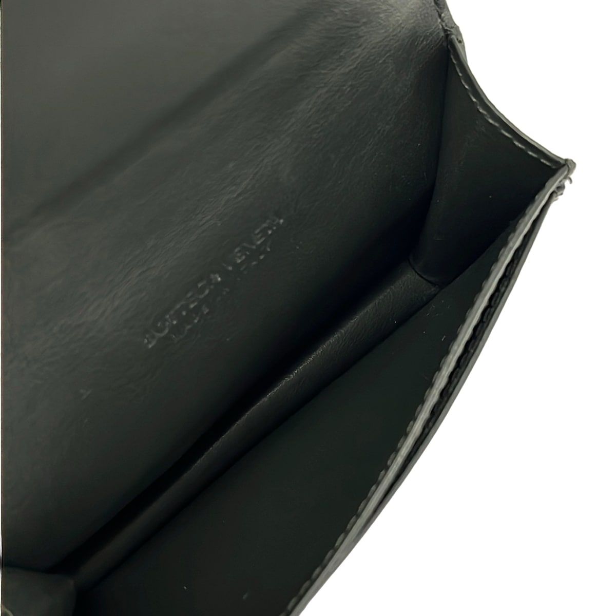Bottega Veneta Card Case Cassette Dark Gray — view 4