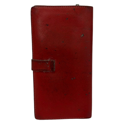 Hermes Wallet Bearn Vermilion Silver — view 2