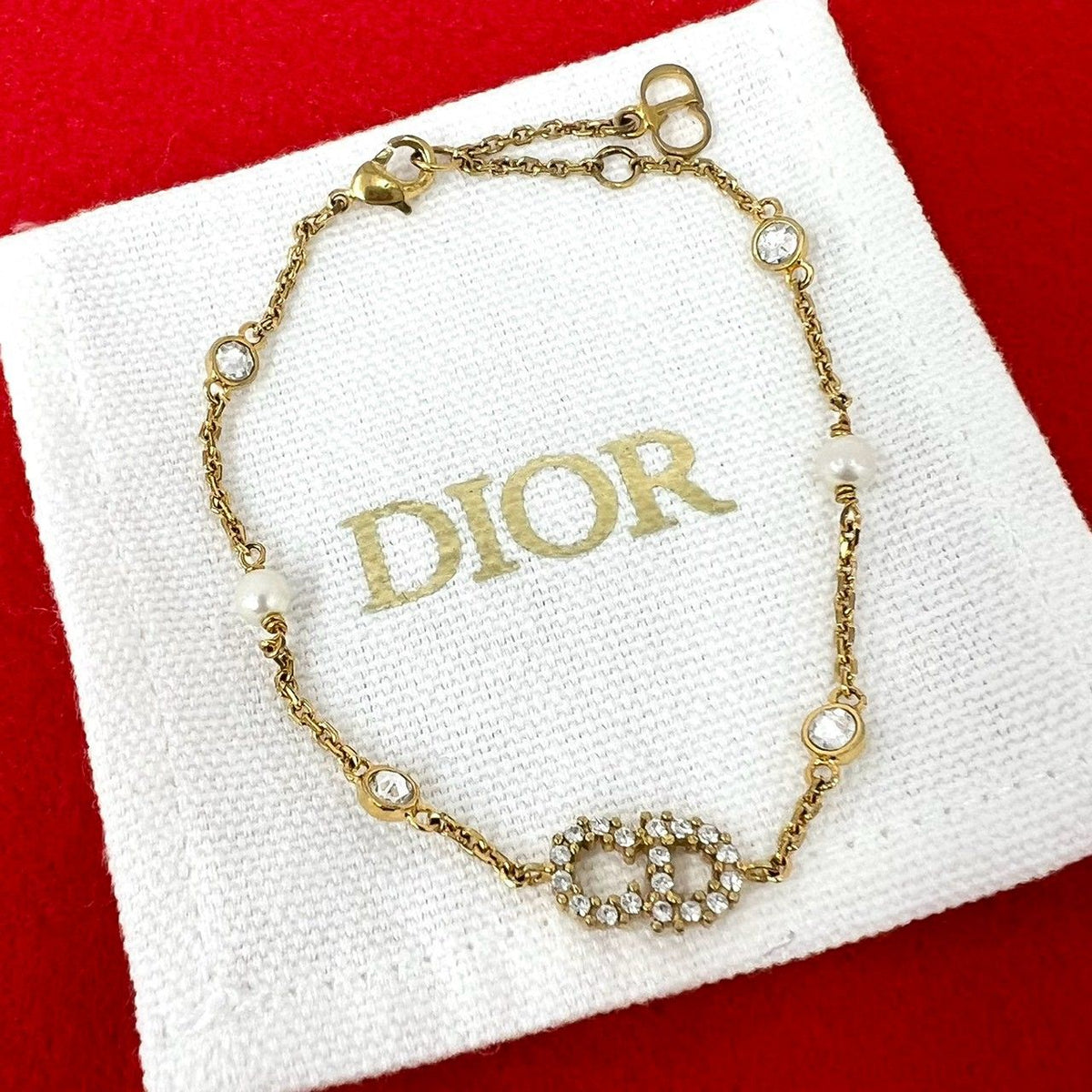Dior Clair D Lune Bracelet Gold