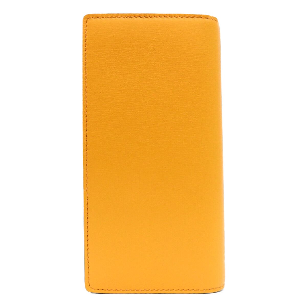 Louis Vuitton LV Packaging Cowhide Leather Saffron Orange Portefeuille Brazza — view 2