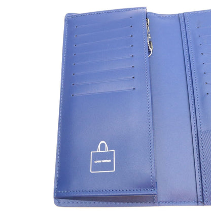 Louis Vuitton LV Packaging Cowhide Leather Saffron Orange Portefeuille Brazza — view 4