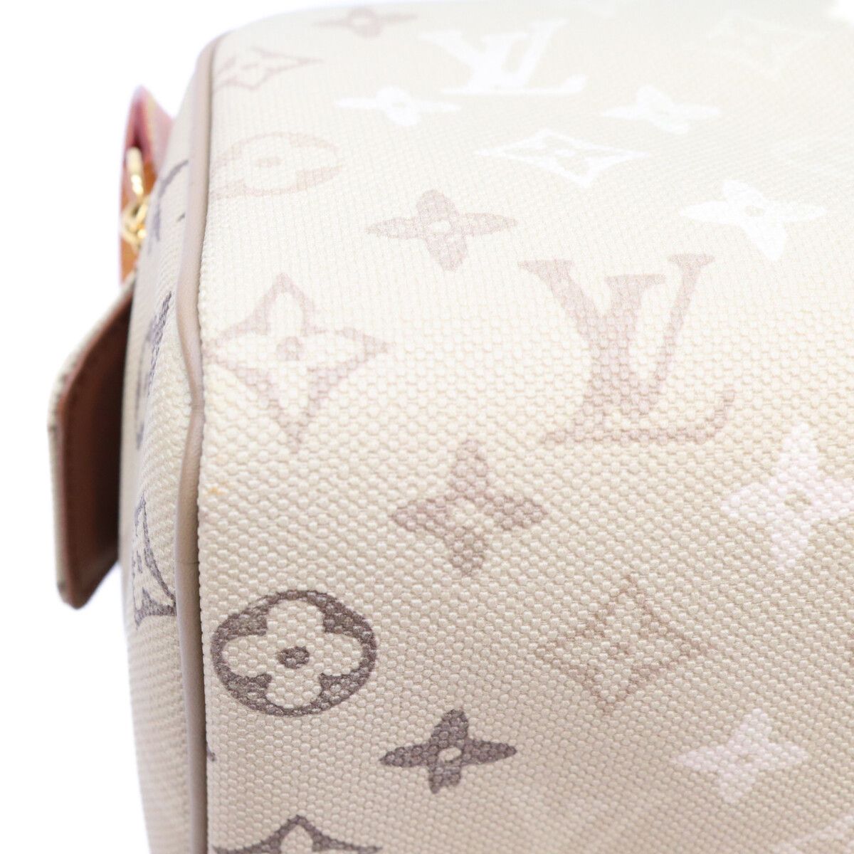 Louis Vuitton Monogram Surplus Canvas Sand Beige Dopp Kit Handbag — view 6