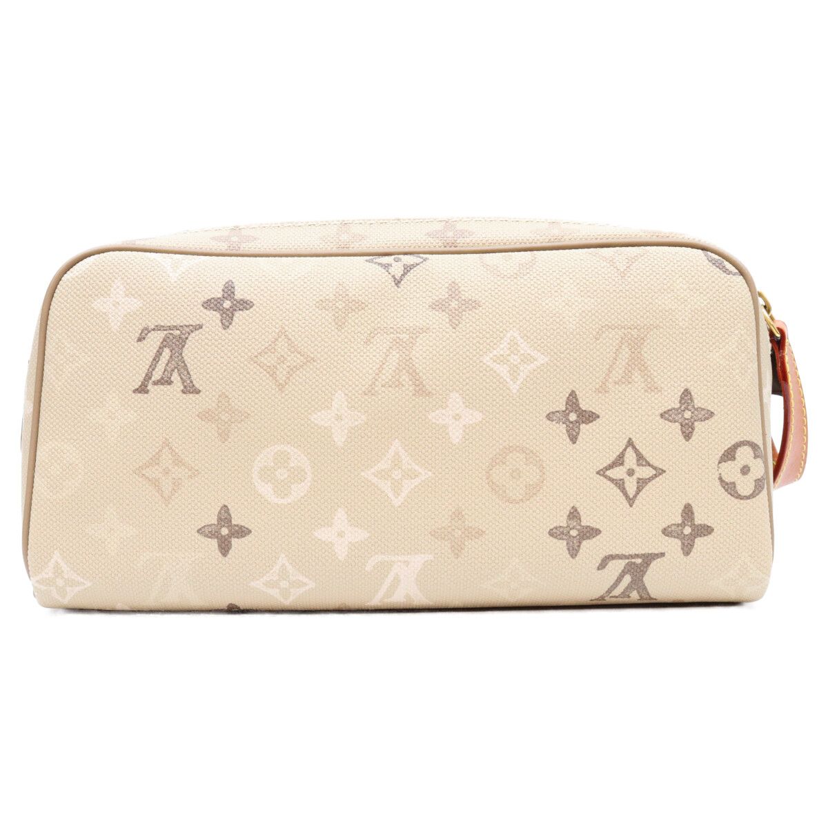 Louis Vuitton Monogram Surplus Canvas Sand Beige Dopp Kit Handbag — view 3