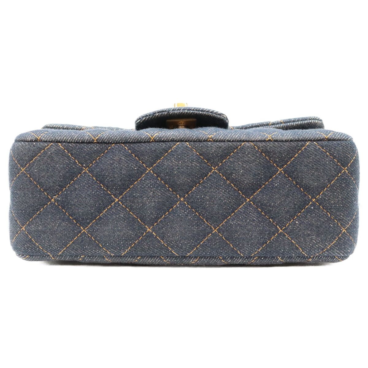 Chanel Indigo Denim Mini Quilted 20 Shoulder Bag — view 5