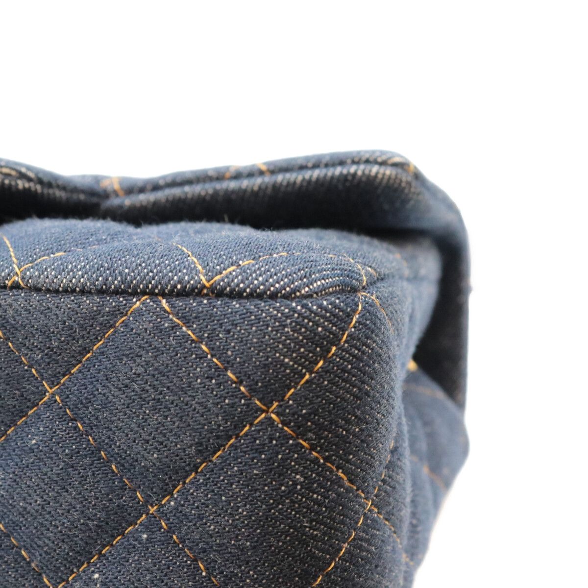 Chanel Indigo Denim Mini Quilted 20 Shoulder Bag — view 7