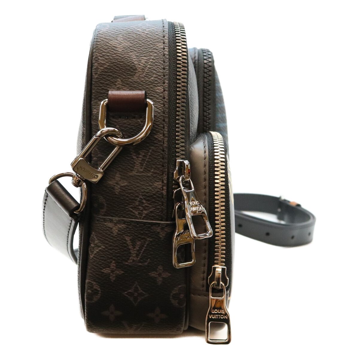 Louis Vuitton Monogram Eclipse Messenger Multi Pocket Shoulder Bag — view 4