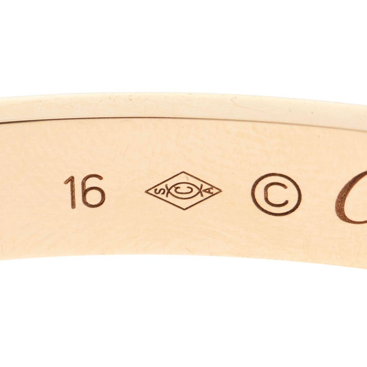 Cartier 16 Bracelet 18k Pink Gold 18k — view 3