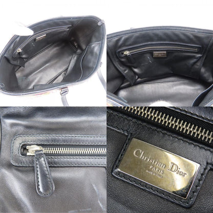Dior Tote Ansel Moulayle Collection 2012 Canvas Leather Pink Shoulder Bag — view 7