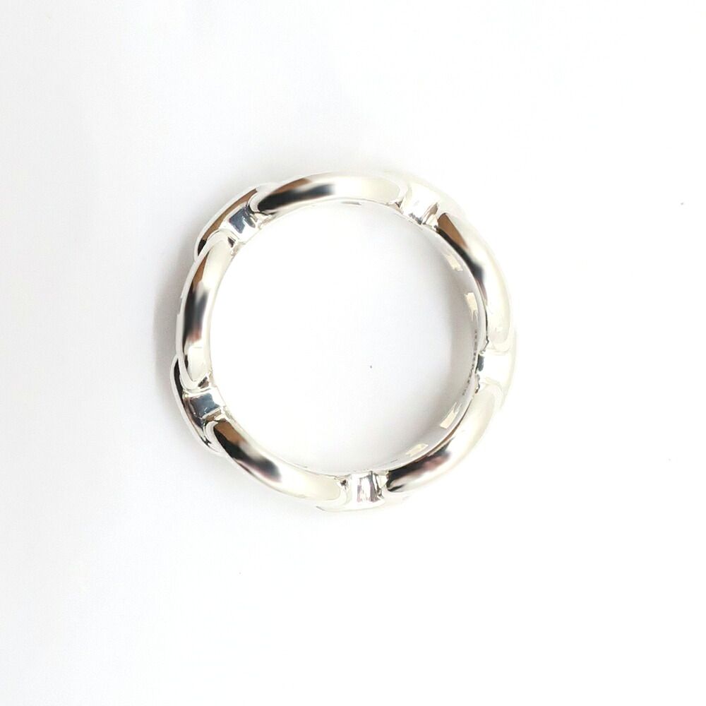Hermes Chaine D'ancre Enchainee Ring PM 53 Small Silver — view 3