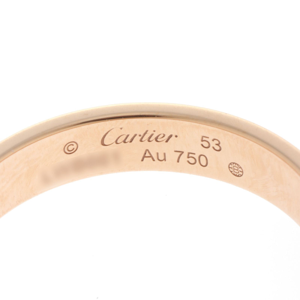 Cartier Mini Love PG 53 Ring 18k Pink Gold 18k — view 3