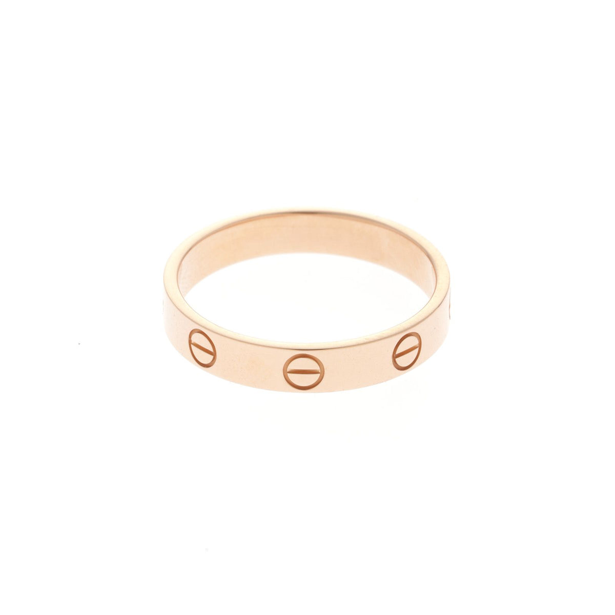 Cartier Mini Love PG 57 Ring 18k Pink Gold 18k — view 2