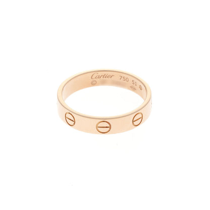 Cartier Mini Love PG 51 Ring 18k Pink Gold 18k