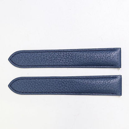 Cartier Leather Strap Blue Color 18 Watch — view 2