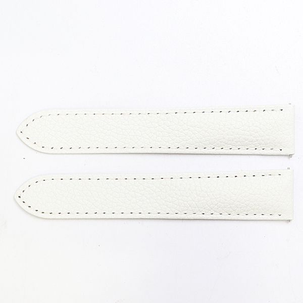 Cartier Leather Strap White Color 18 Watch — view 2