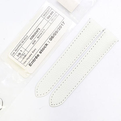 Cartier Leather Strap White Color 18 Watch