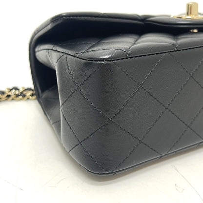 Chanel Handbag Quilted 20 Top Handle Lambskin Black — view 5