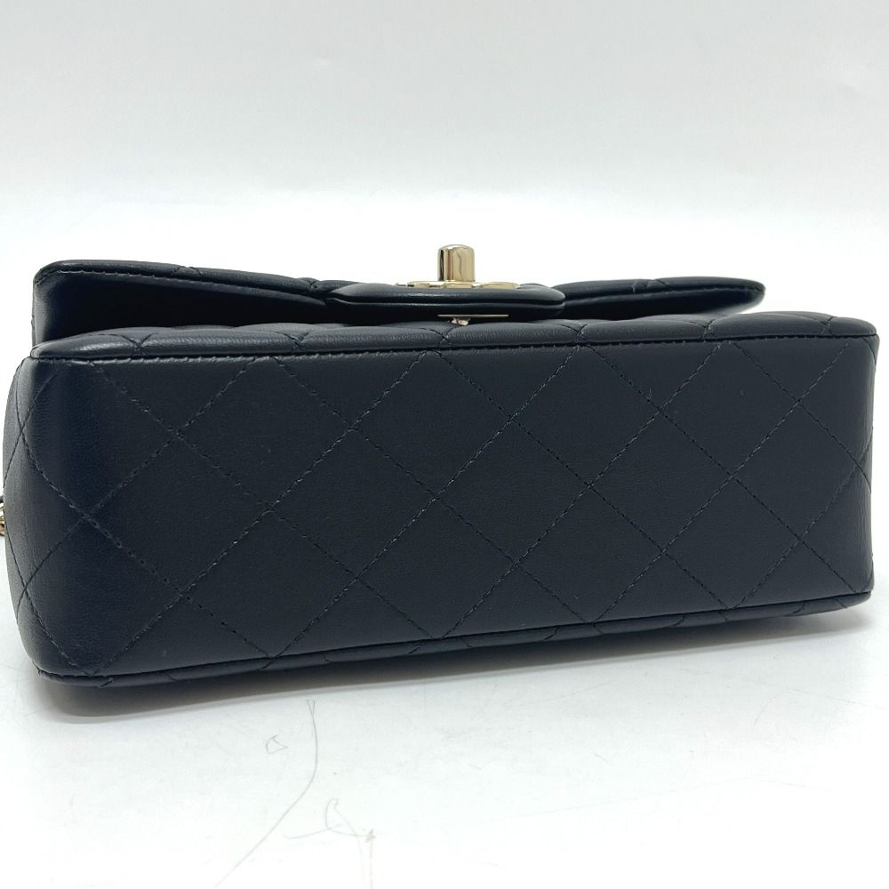 Chanel Handbag Quilted 20 Top Handle Lambskin Black — view 7